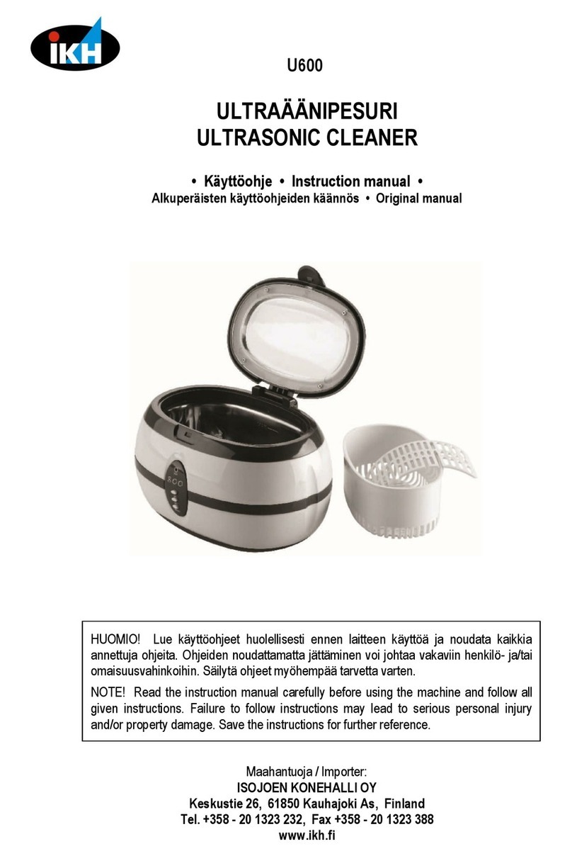 IKH U600 instruction manual