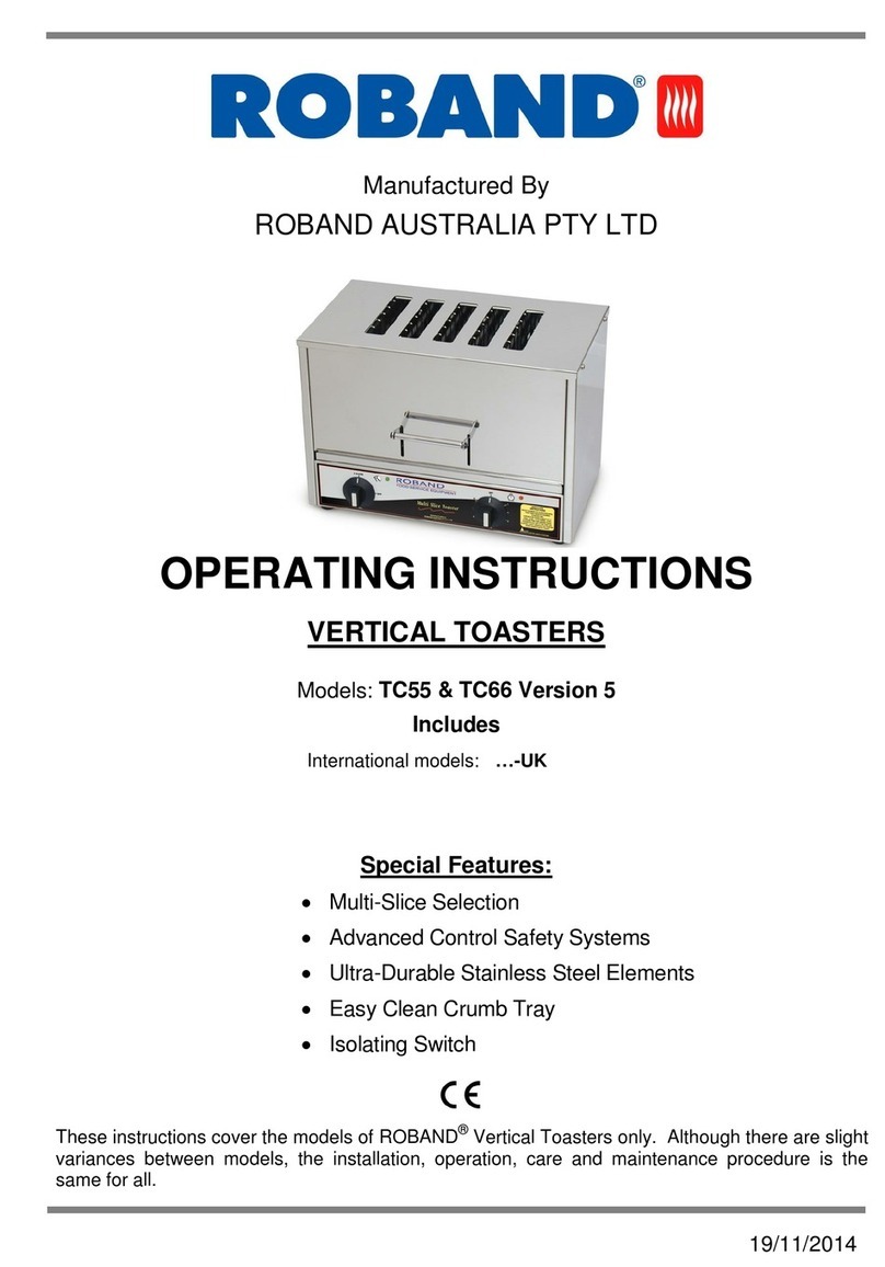 ROBAND TC55 operating instructions