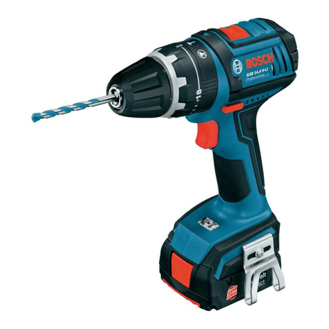 Bosch GSR 14 Original instructions