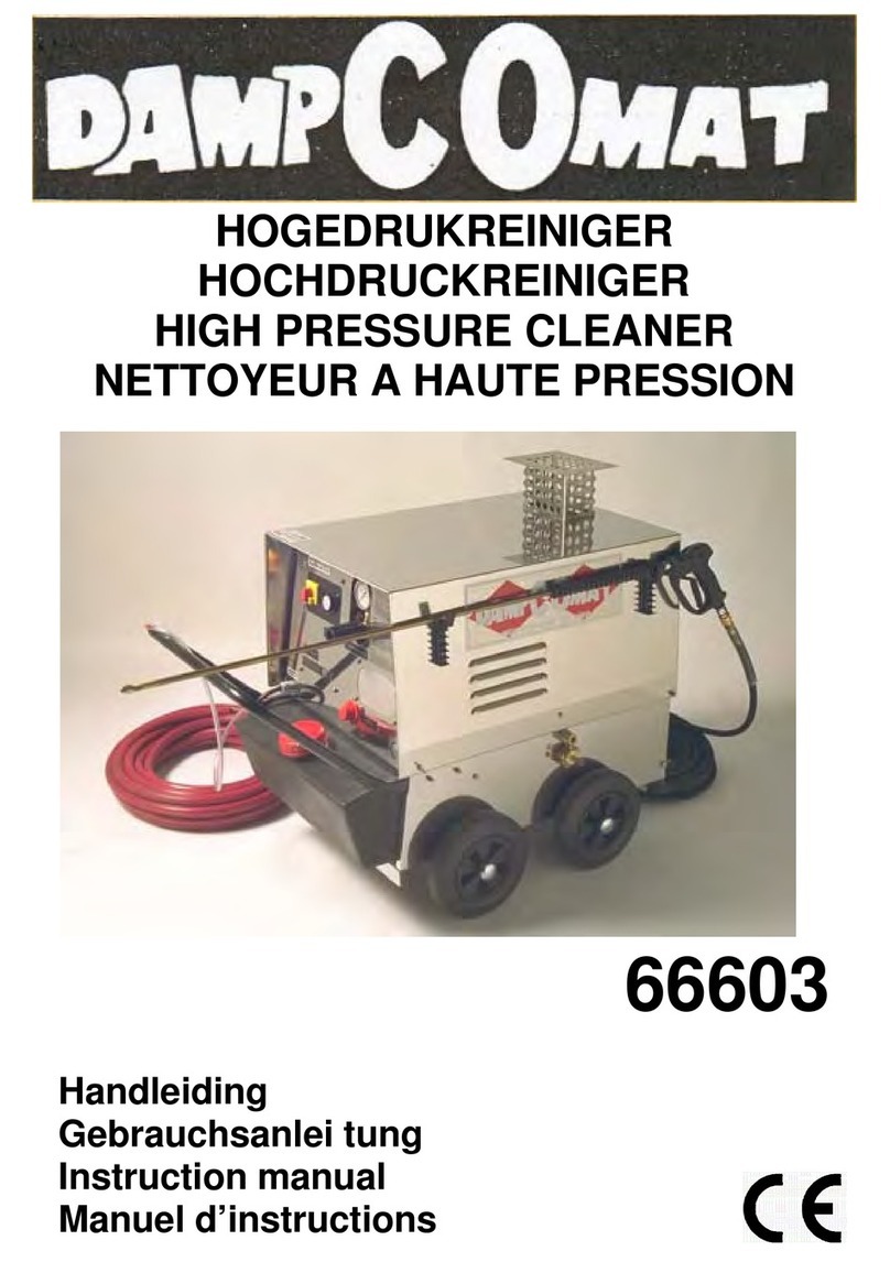 Dampcomat HWO 1000 instruction manual