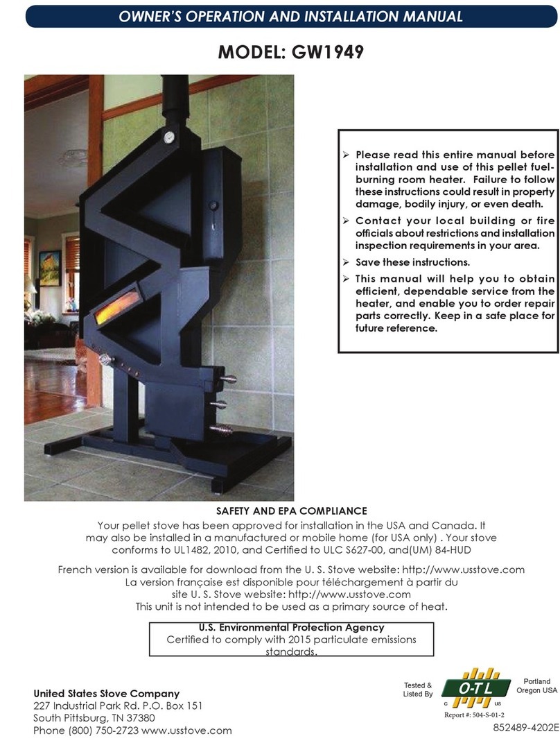 WiseWay GW1949 OWNER'S OPERATION AND INSTALLATION MANUAL WiseWay GW1949 OWNER'S OPERATION AND INSTALLATION MANUAL