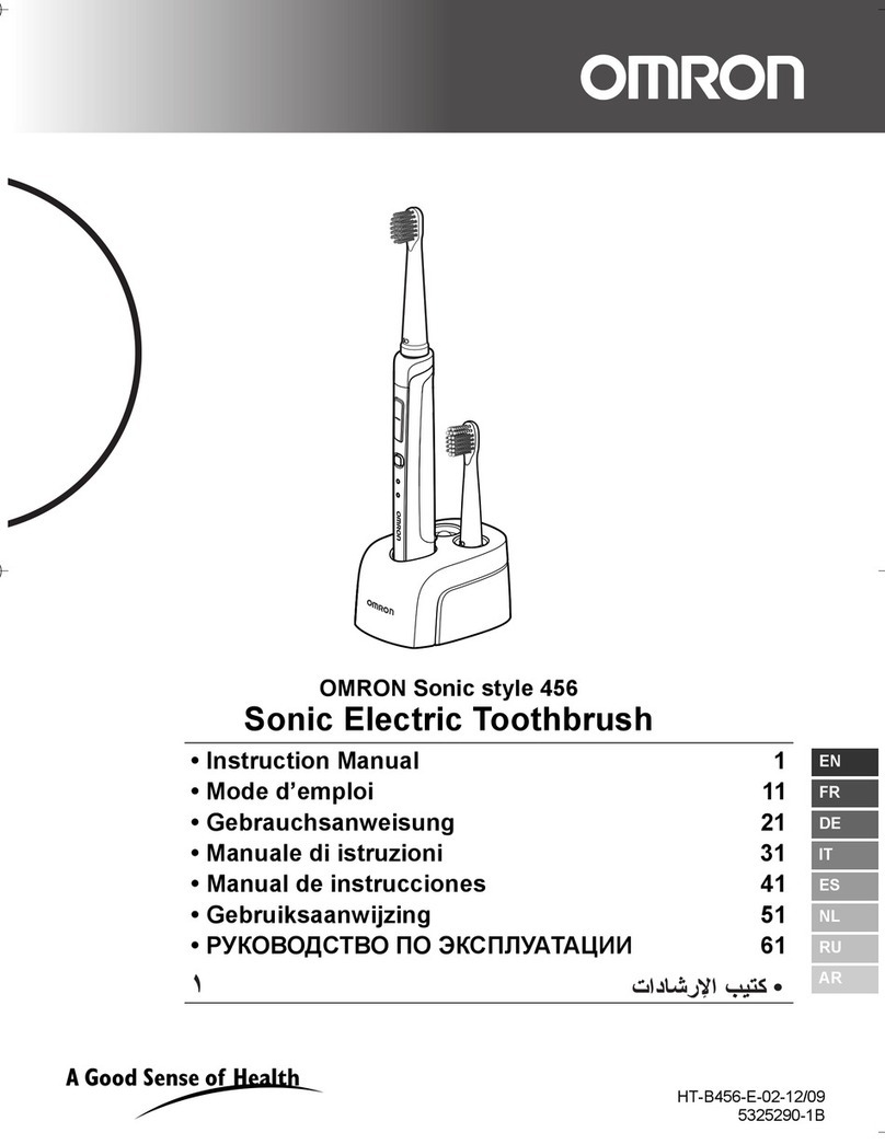 Omron Sonic style 456 instruction manual
