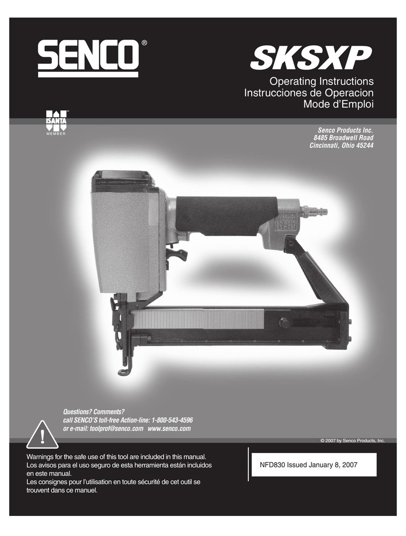 Senco SKSXP User manual