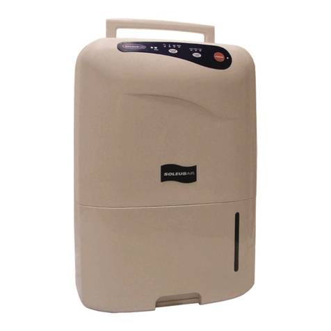 Soleus Air CFM-40E User manual