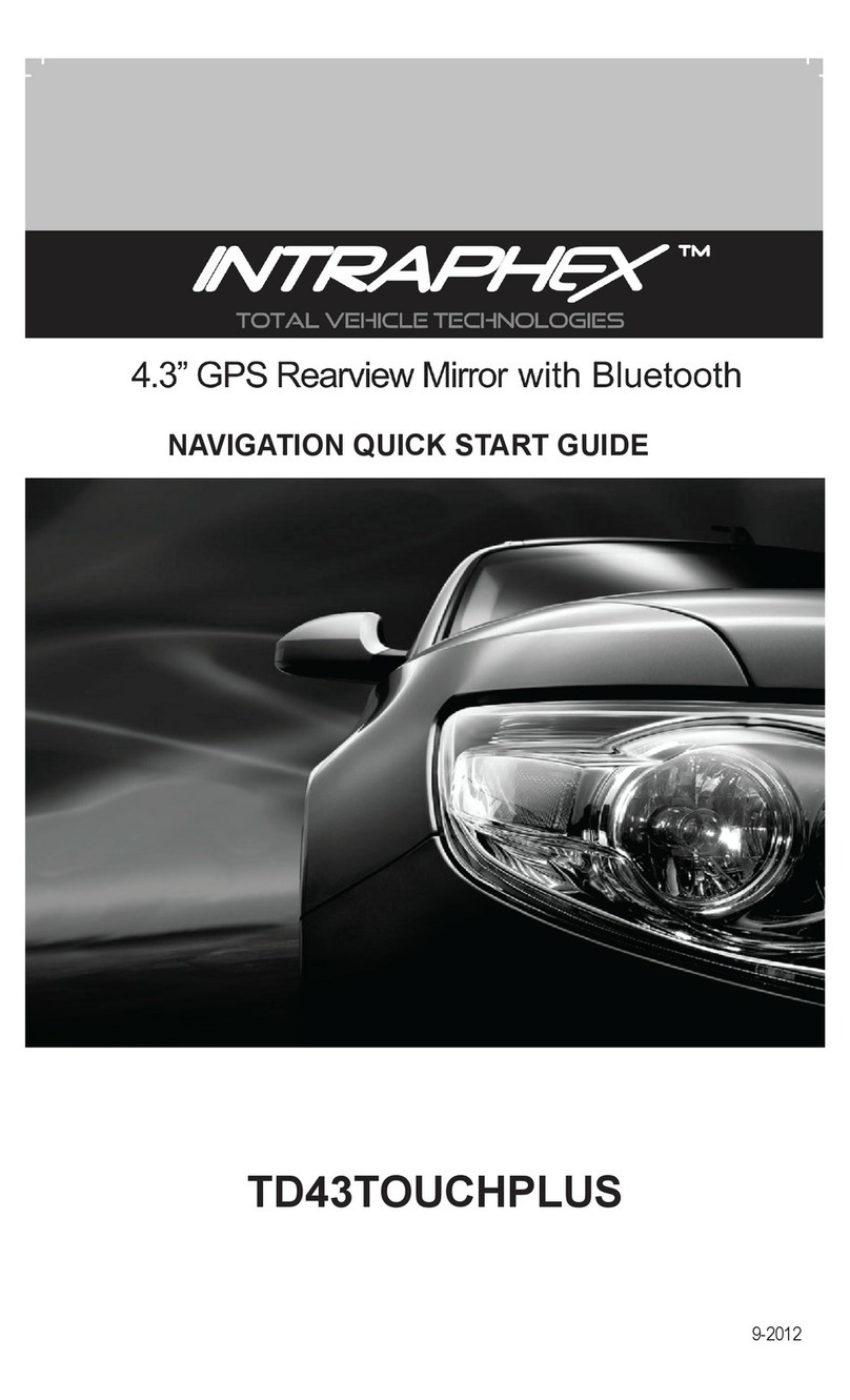 Intraphex TD43 TOUCH PLUS quick start guide
