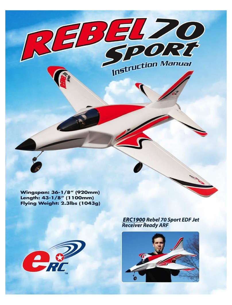 Hobby-Lobby Rebel 70 Sport Jet instruction manual