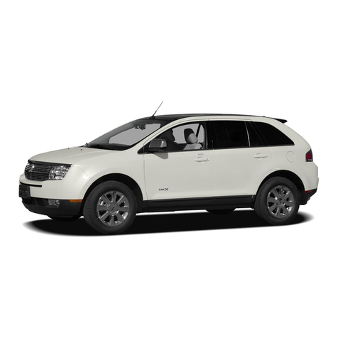 Lincoln MKX 2007 User manual