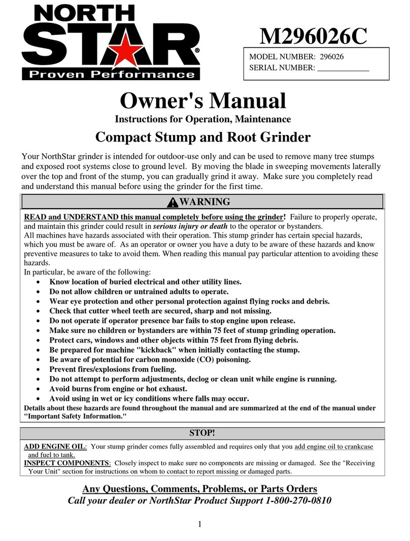 NorthStar M296026C owner's manual