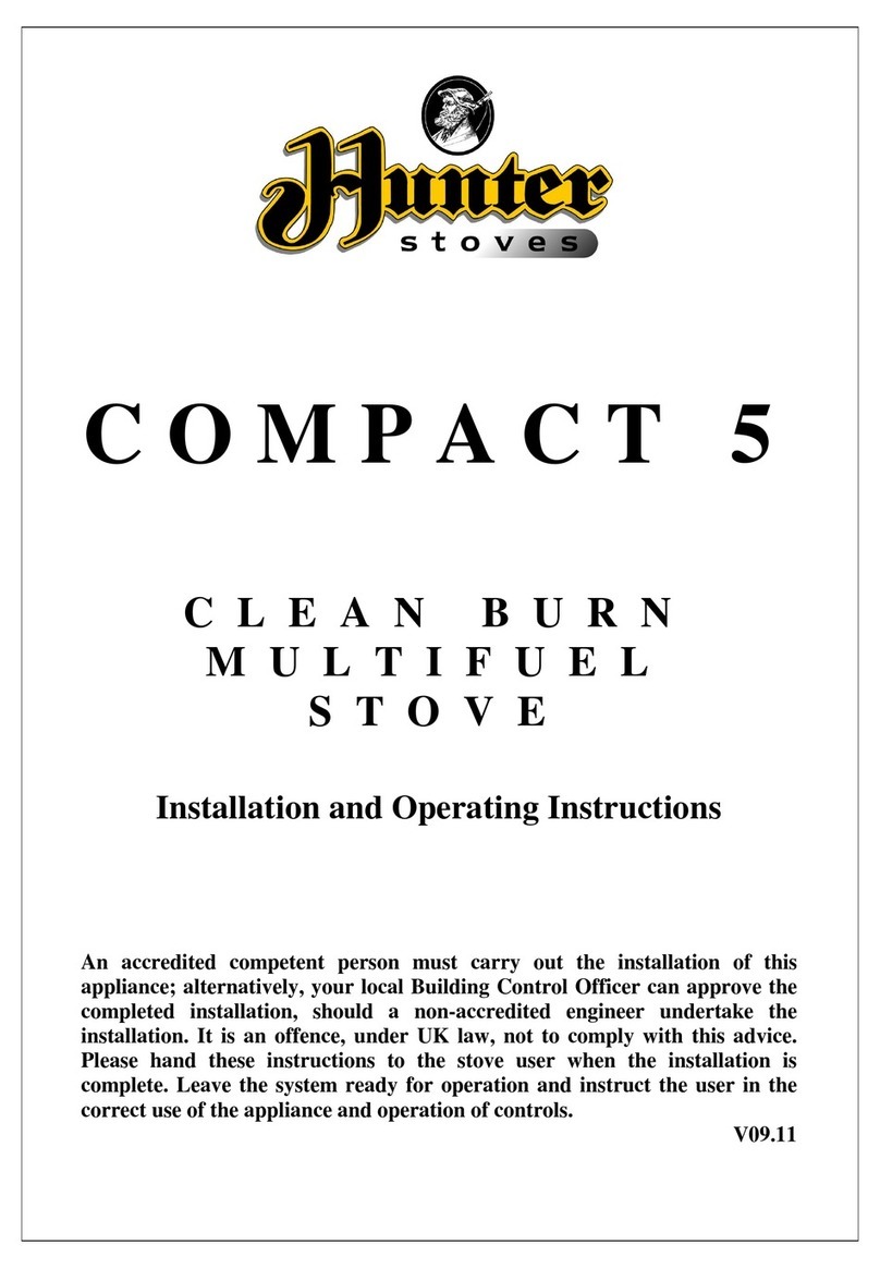 Hunter Compact 5 Installation and operating instructions