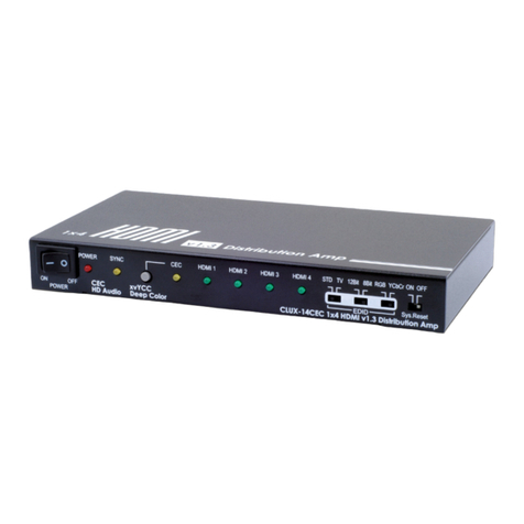 Cypress CLUX-14CEC Operation manual Cypress CLUX-14CEC Operation manual