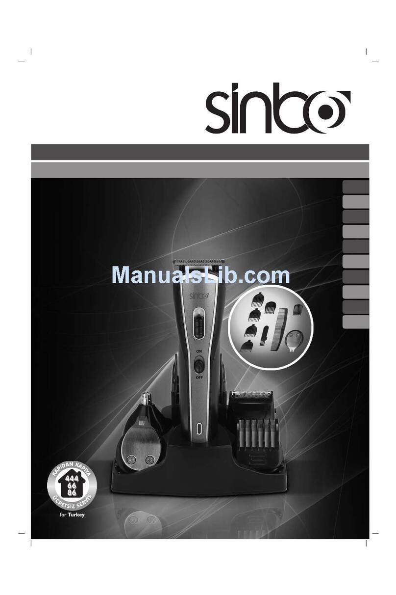 Sinbo SHC 4352 User manual Sinbo SHC 4352 User manual