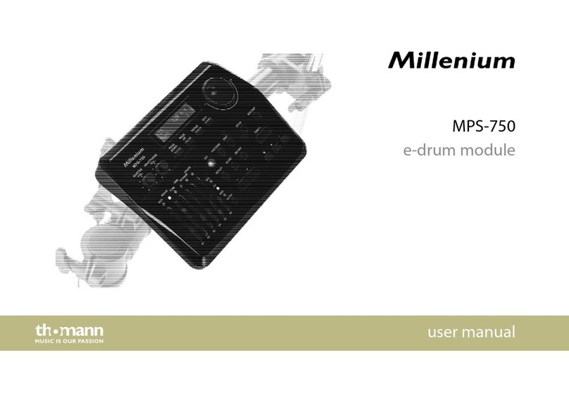 thomann millenium mps-750 User manual