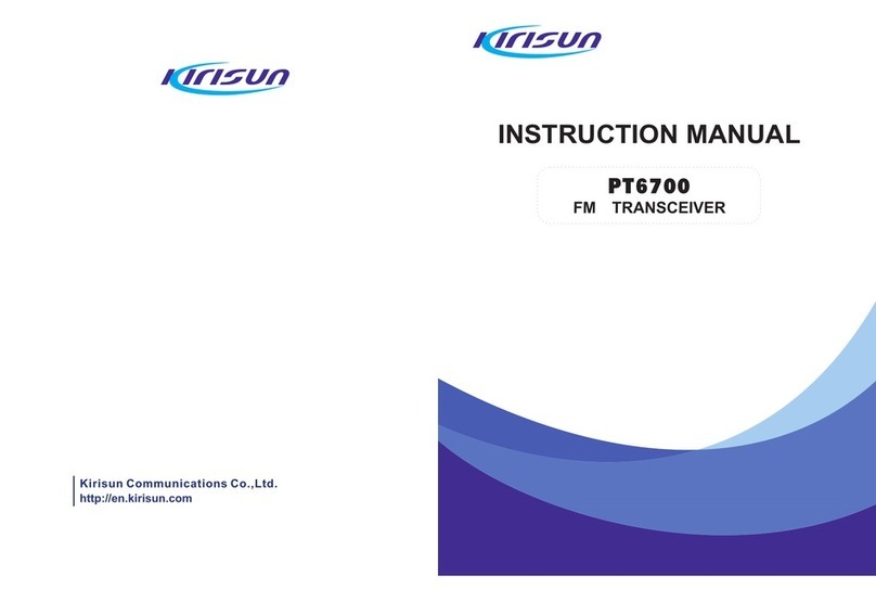 Kirisun PT6700 instruction manual