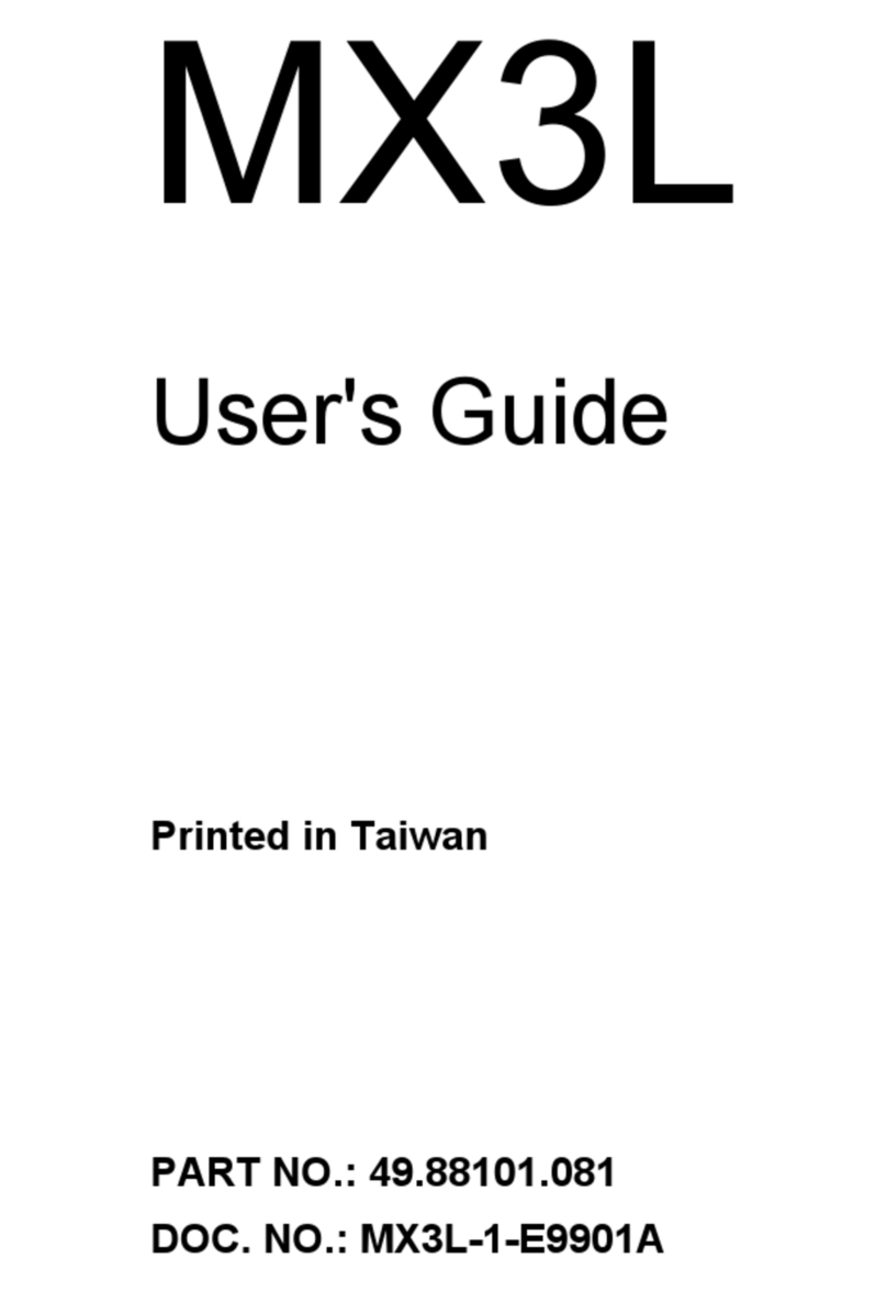 AOpen MX3L User manual