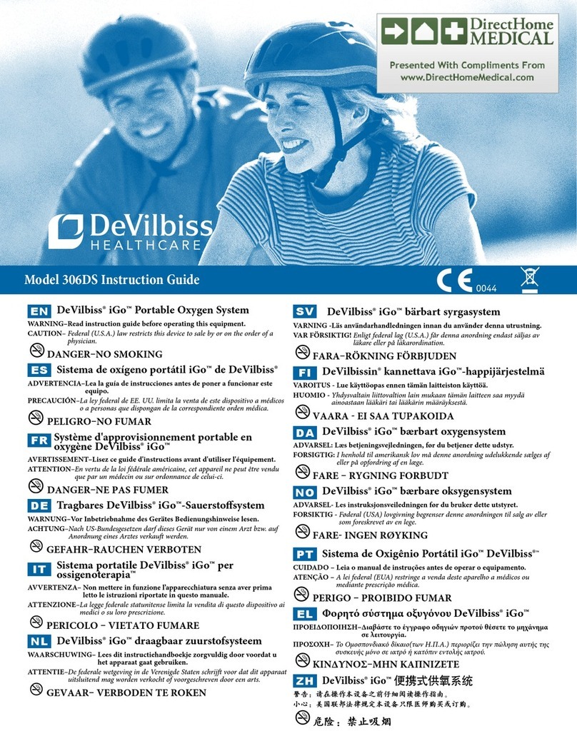 DeVilbiss 306DS Instruction guide