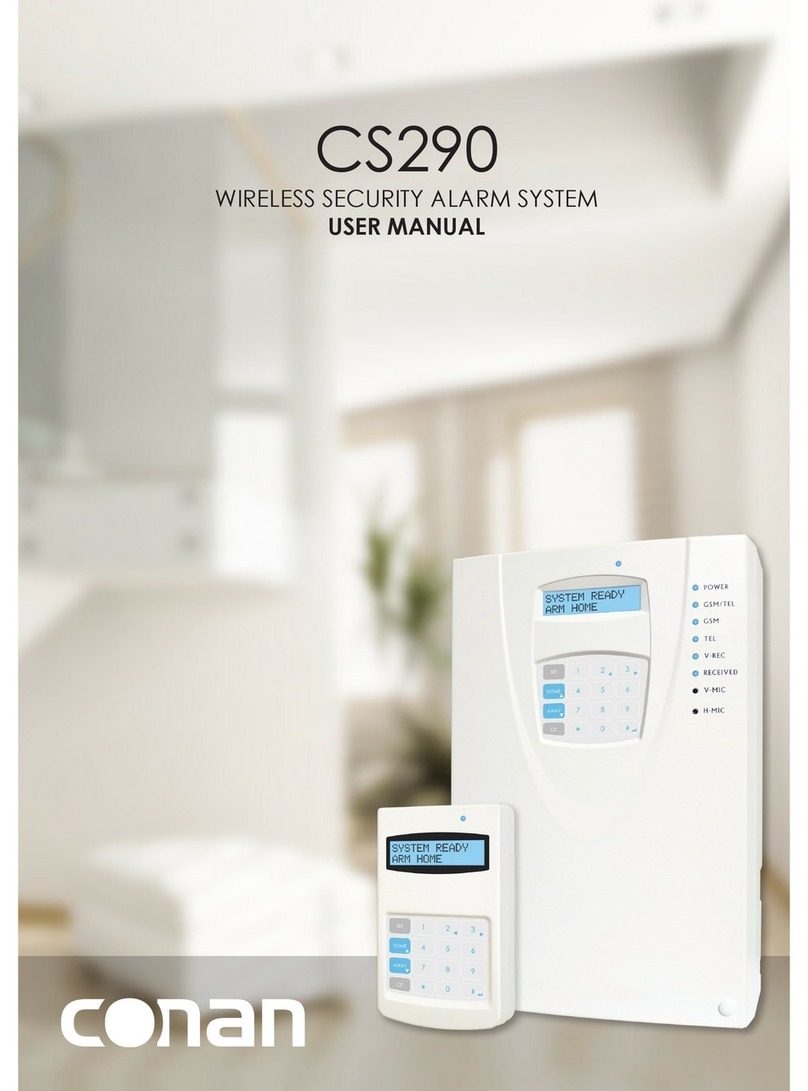 Conan CS290 user manual
