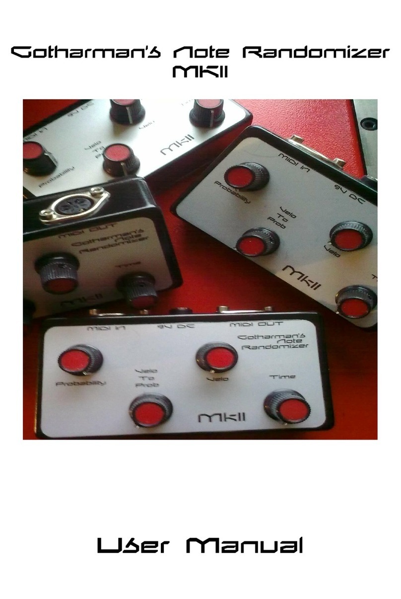 Gotharman Note Randomizer mkII user manual