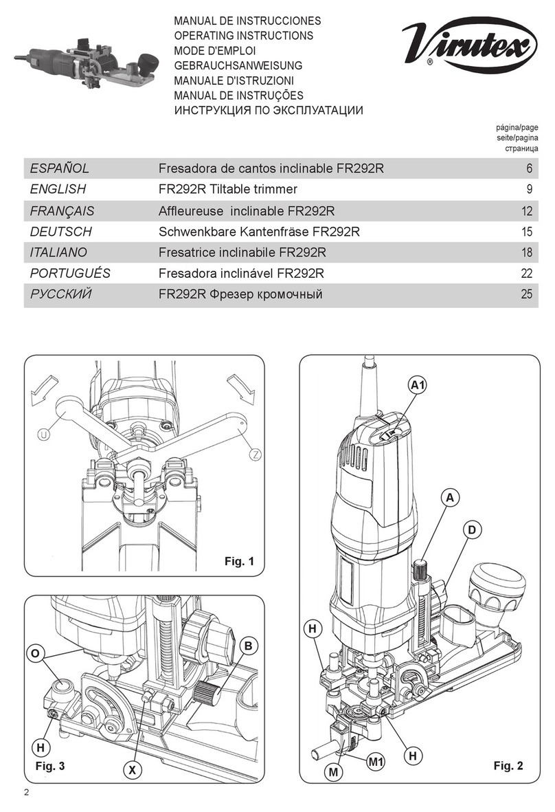 Virutex FR292R User manual