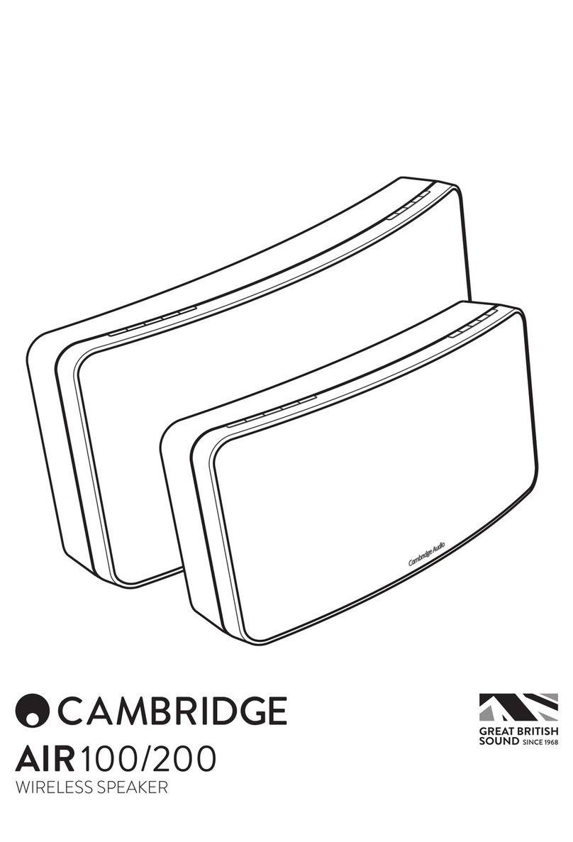 CAMBRIDGE AIR100 user manual