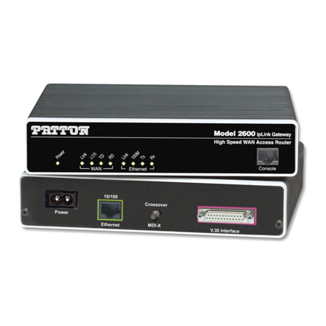 Patton IPLink 2603 Series user guide