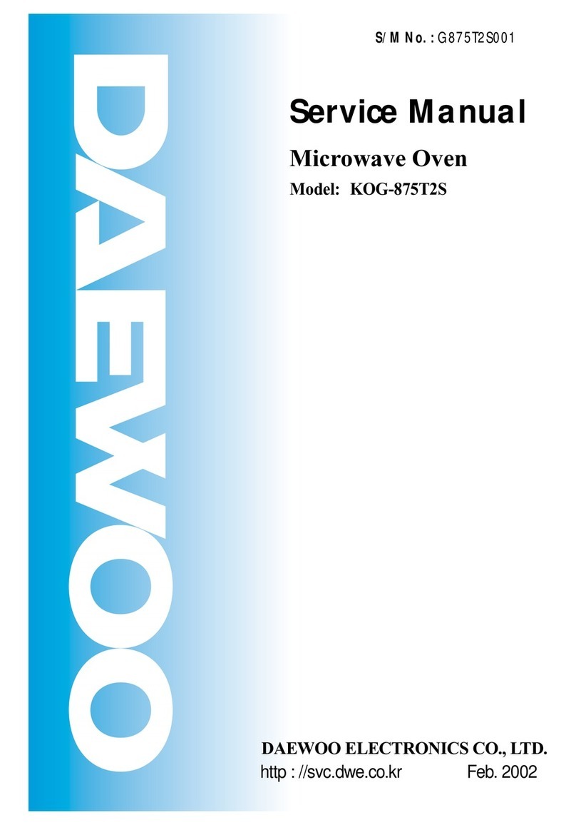 Daewoo KOG-875T2S User manual