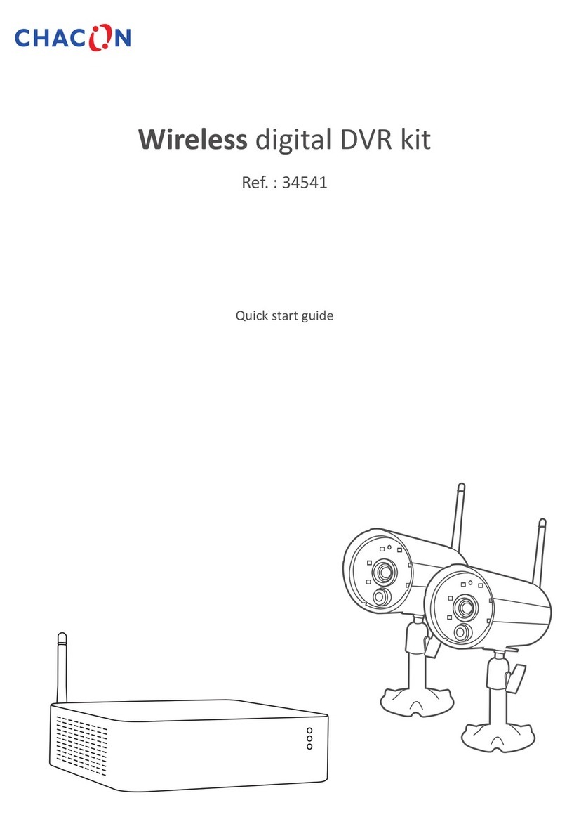 Chacon 34541 quick start guide