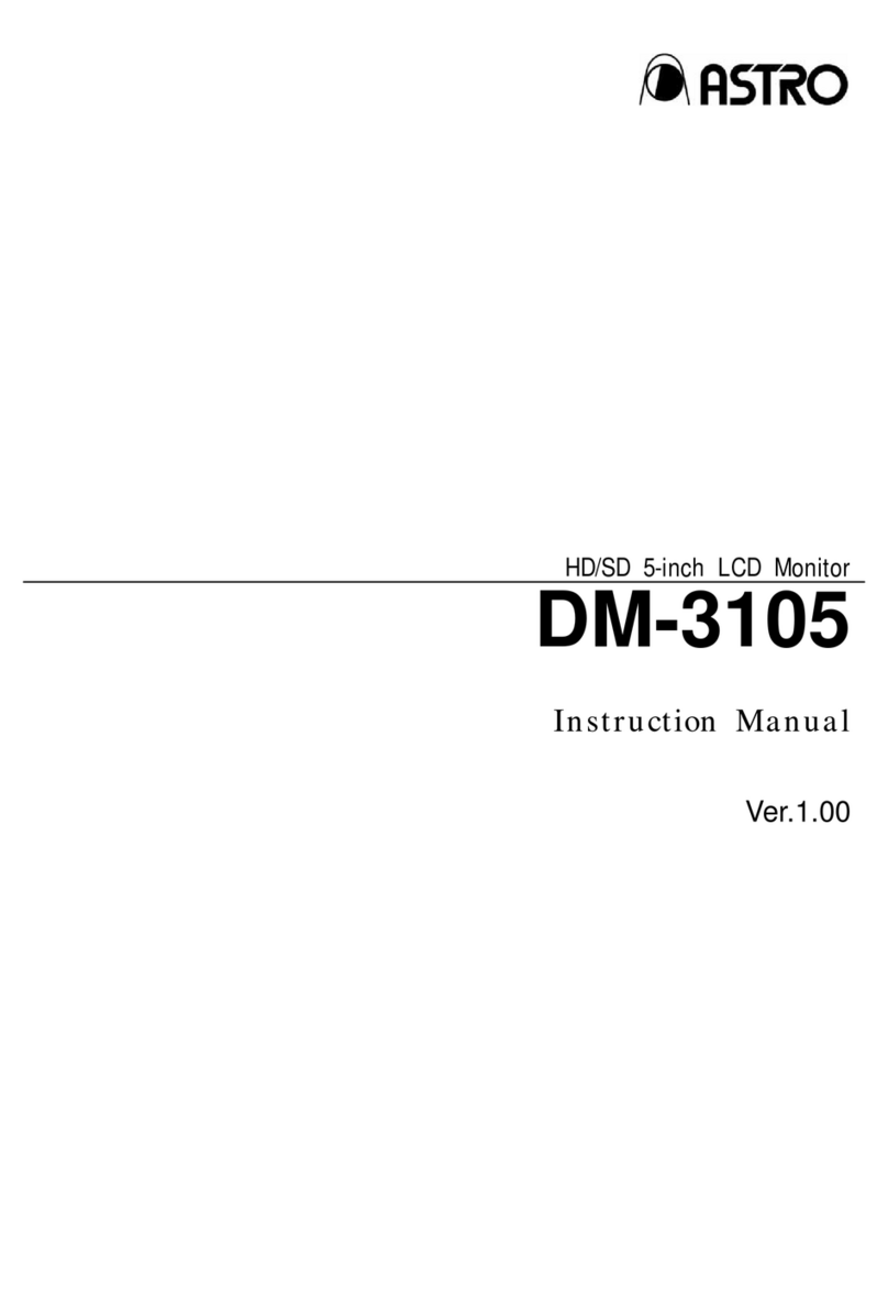 ASTRO DM-3105 User manual