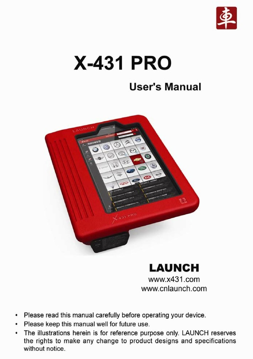 Launch X-431 PRO MINI user manual