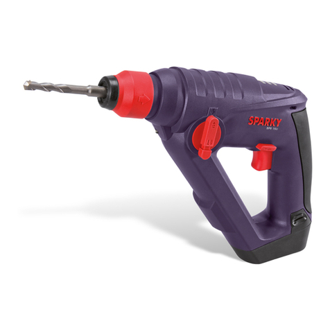 Sparky Group bpr 15li User manual