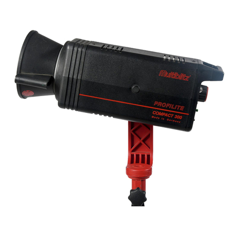 Multiblitz Profilite Compact 300 Instructions for use Multiblitz Profilite Compact 300 Instructions for use