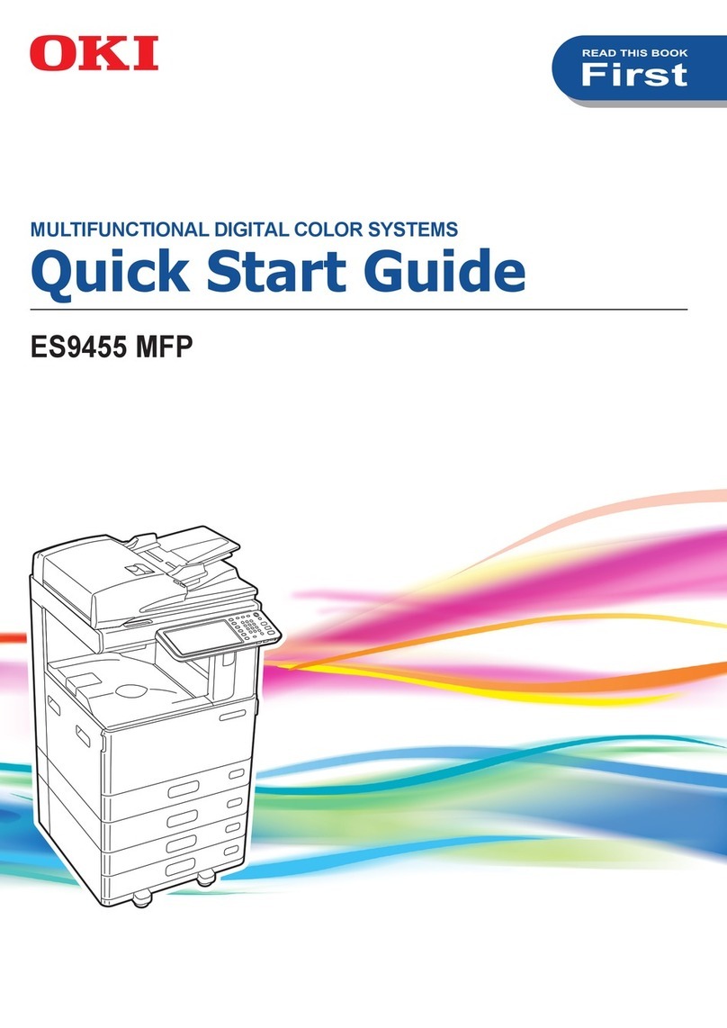 Oki ES9455 User manual