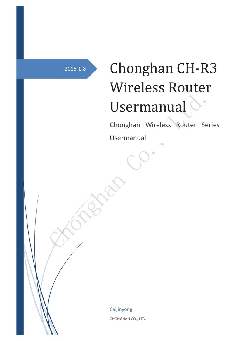 Chonghan CH-R3 user manual