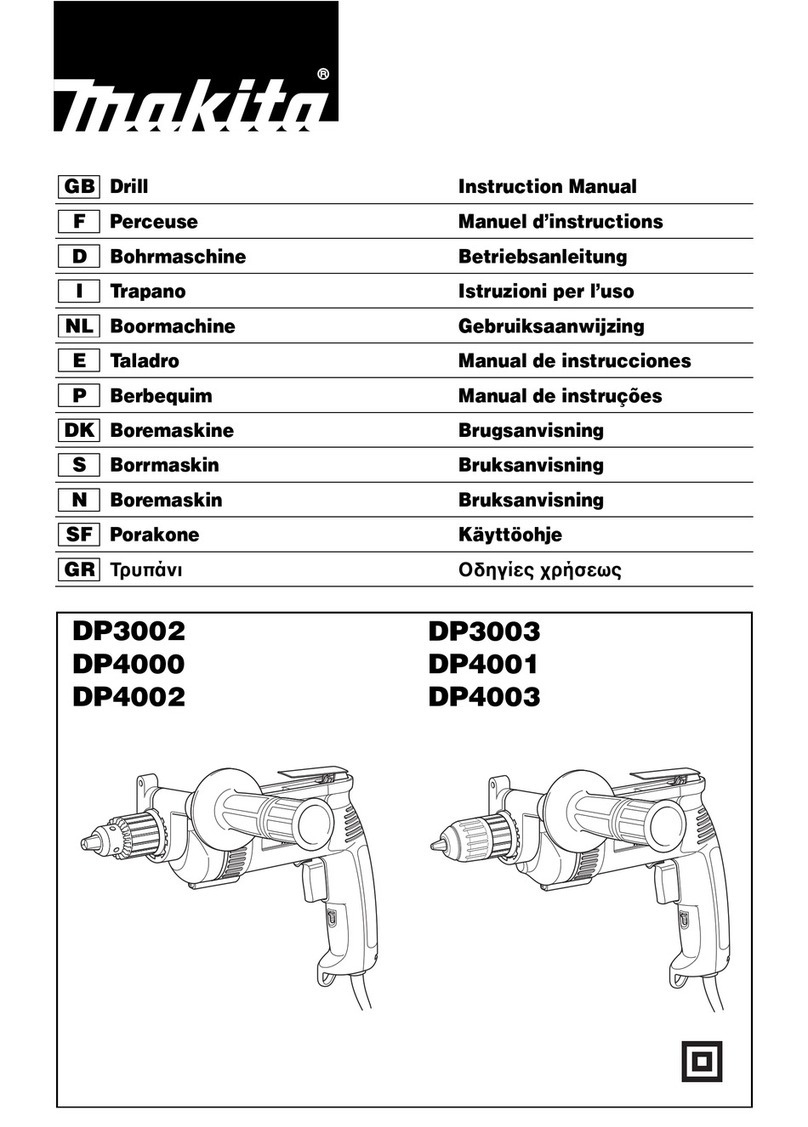 Makita DP3002 instruction manual