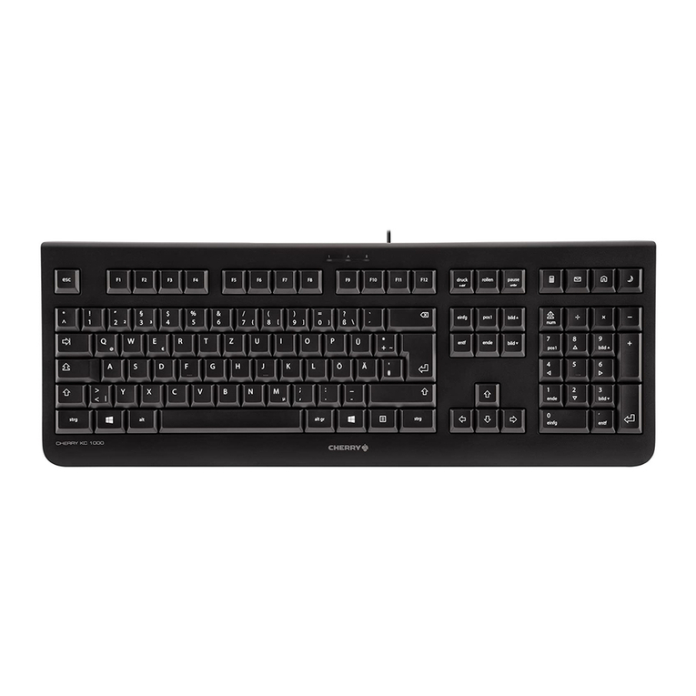 Cherry KC 1000 User manual