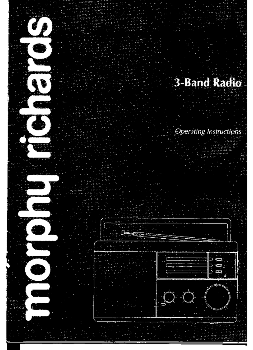 Morphy Richards R 130 operating instructions