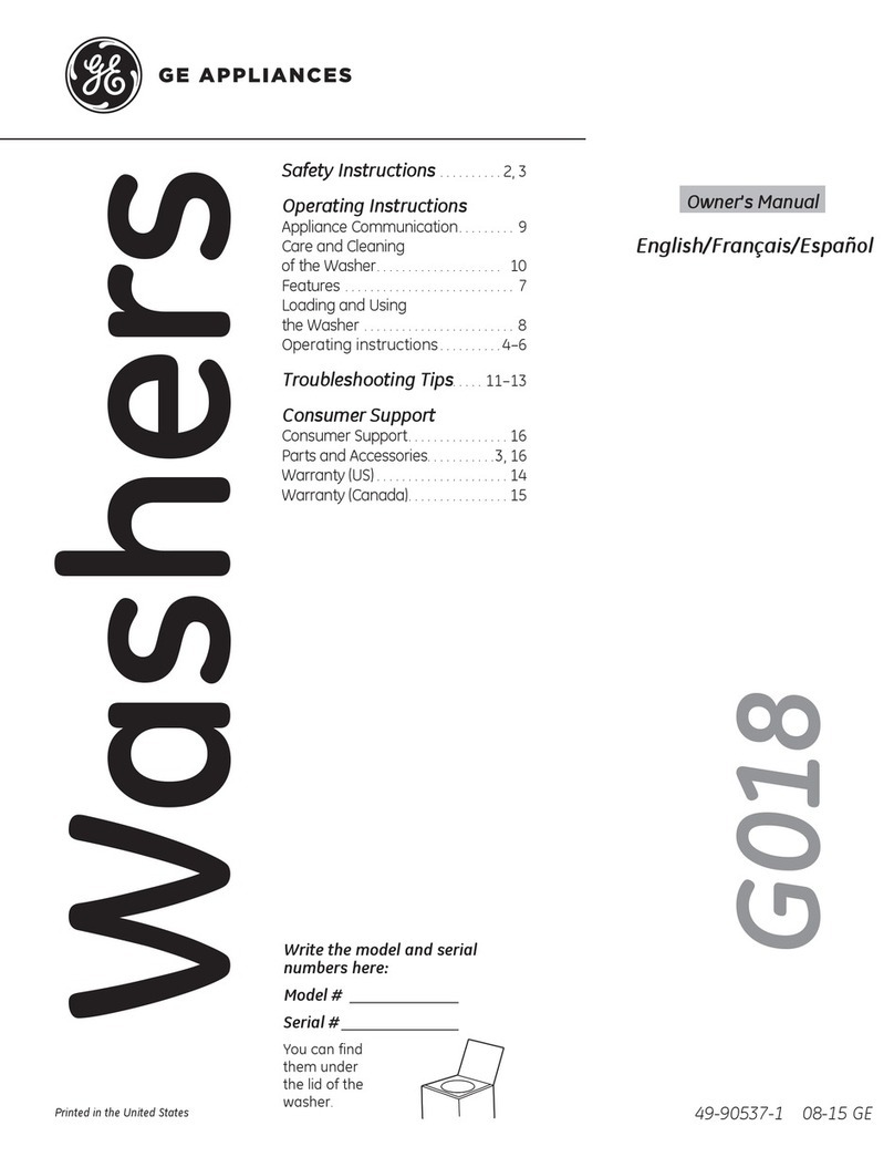 GE G018 User manual GE G018 User manual