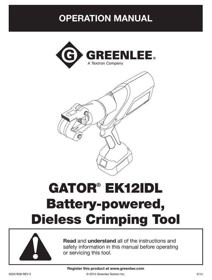 Gator EK12IDL Operation manual