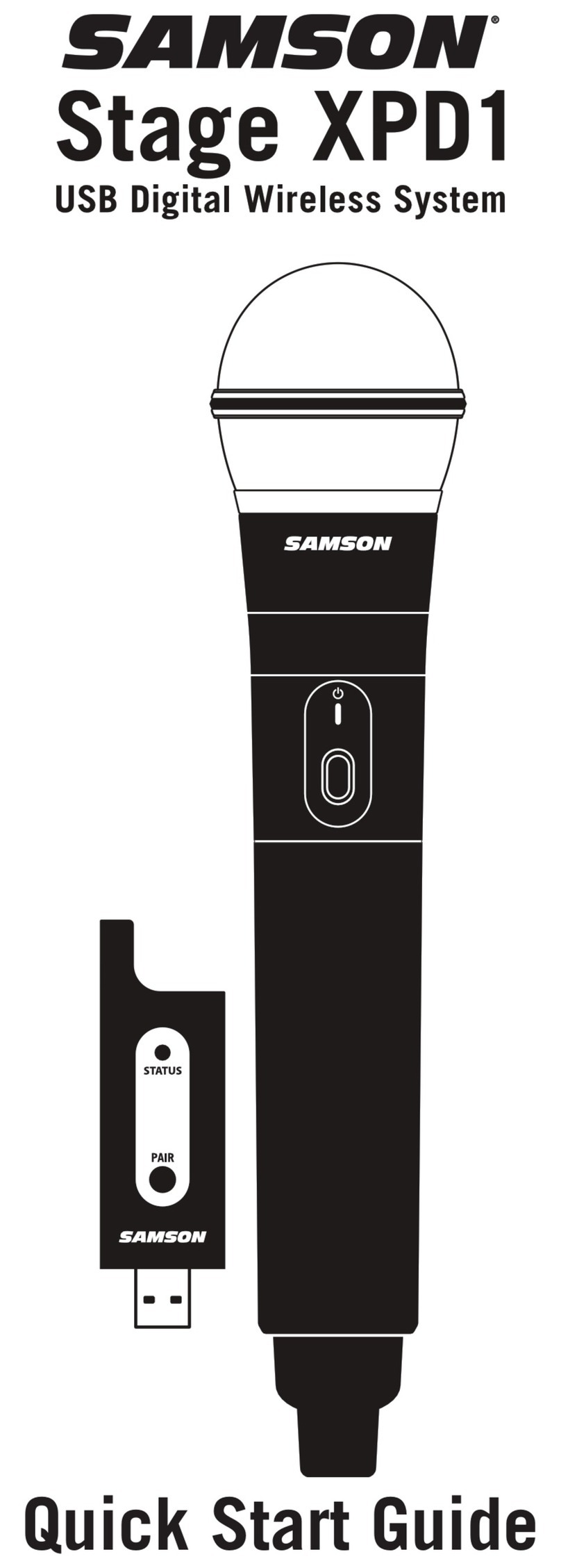 Samson Stage XPD1 quick start guide
