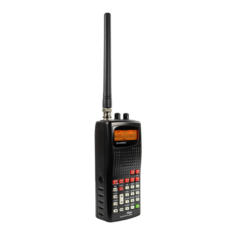 Whistler WS1010 owner's manual
