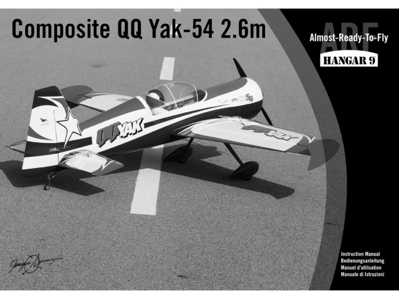Hangar 9 Composite QQ Yak-54 2.6m instruction manual