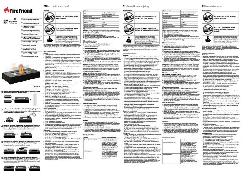 FireFriend DF-6500 User manual