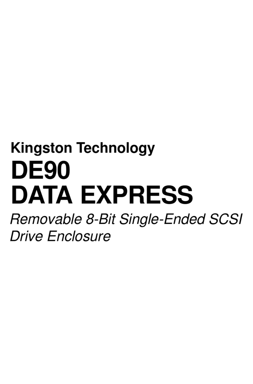Kingston Technology DATA EXPRESS DE90 User manual
