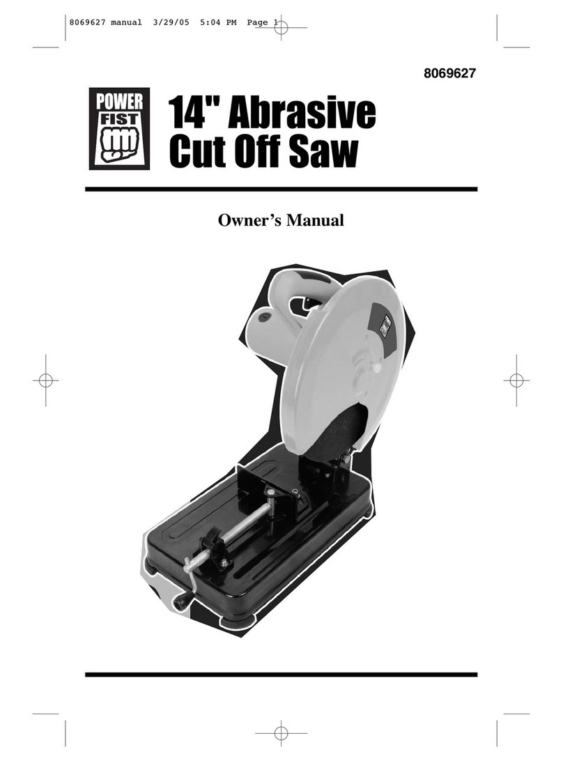 Power Fist 8069627 User manual