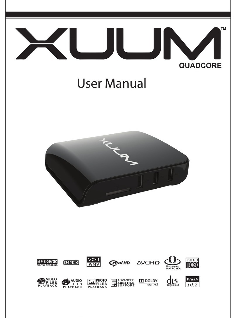 Xuum Quadcore S805 user manual
