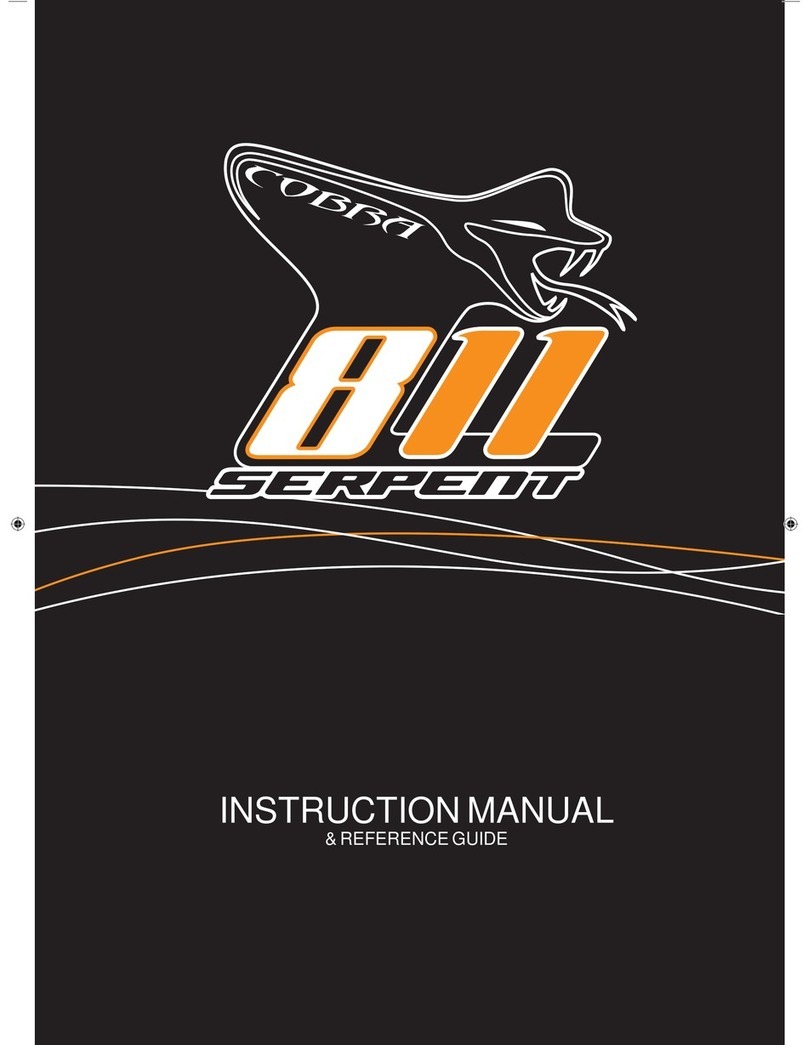 Serpent S811 Cobra Truggy instruction manual