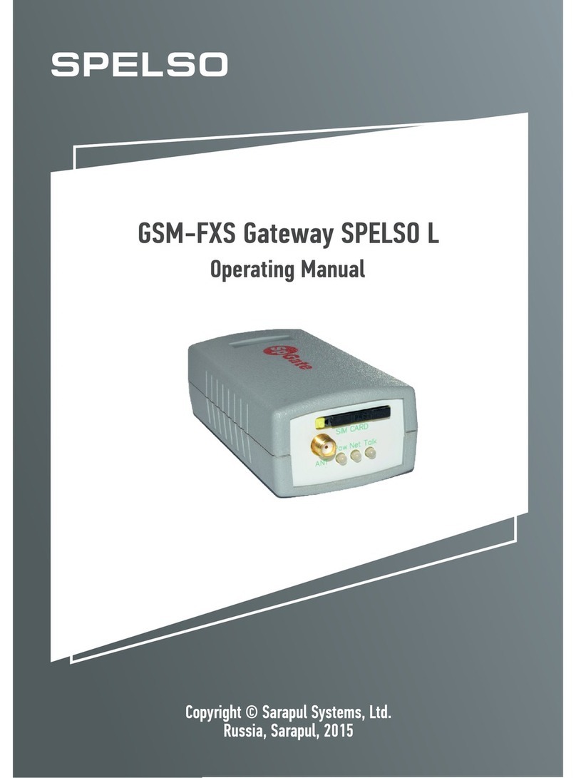 Spelso L operating manual
