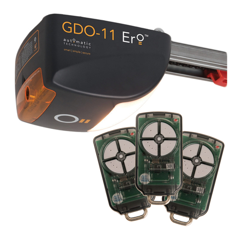 Automatic Technology GDO-11V3 Ero User manual