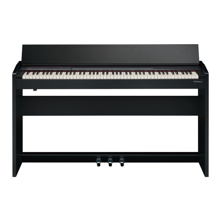 Roland F-140R User manual