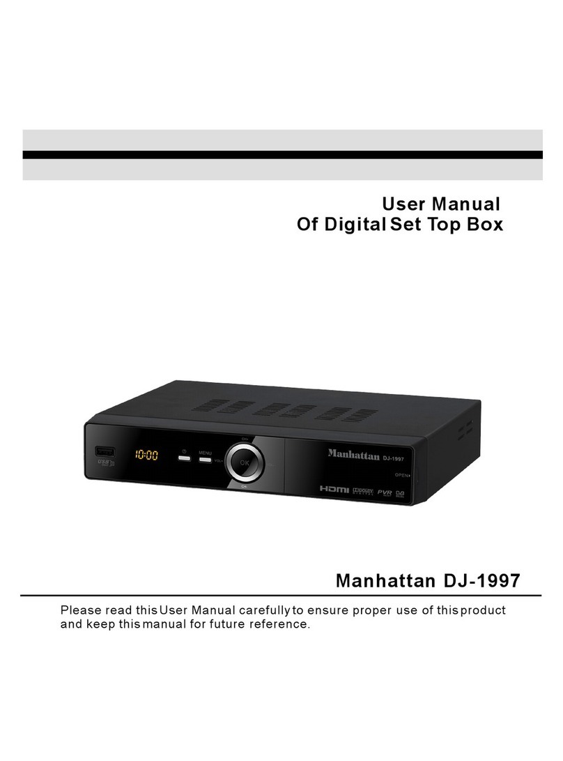 Manhattan DJ-1997 User manual