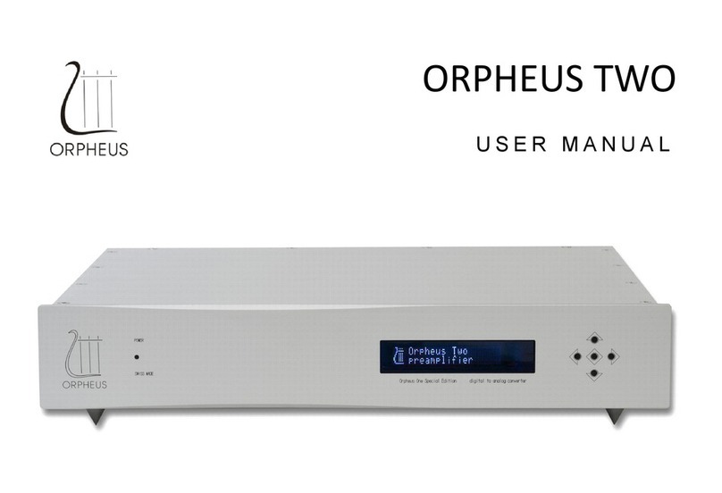 ORPHEUS Two user manual